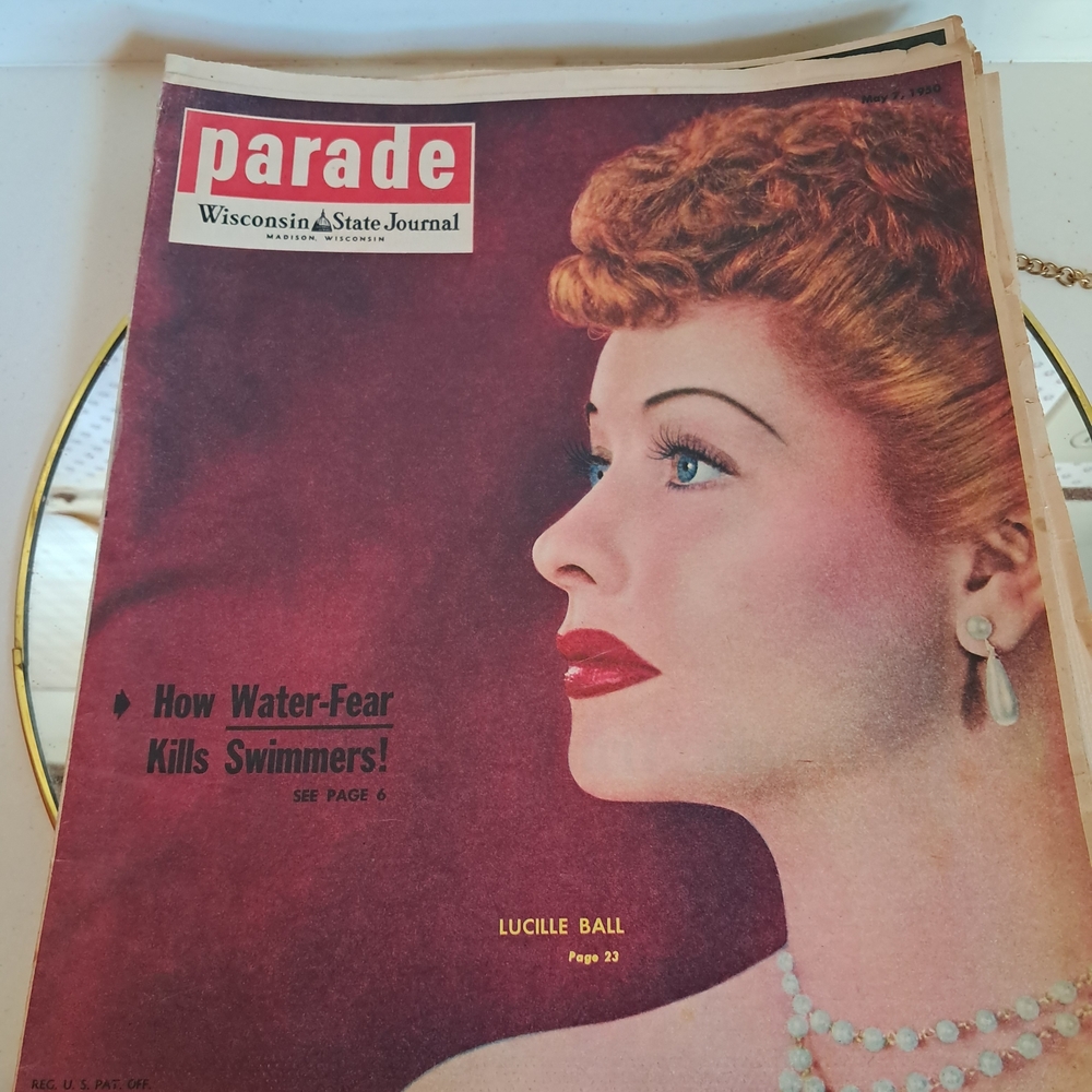 Vintage Parade Magazine Lot 12 Pieces